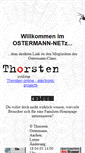 Mobile Screenshot of ostermann-net.de